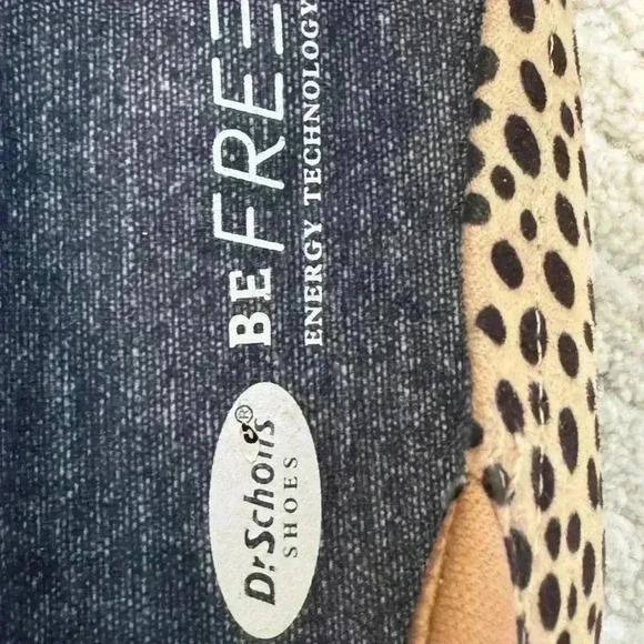 dr scholls Be Free Leopard Print Slip On Size 7 - Picture 3 of 8